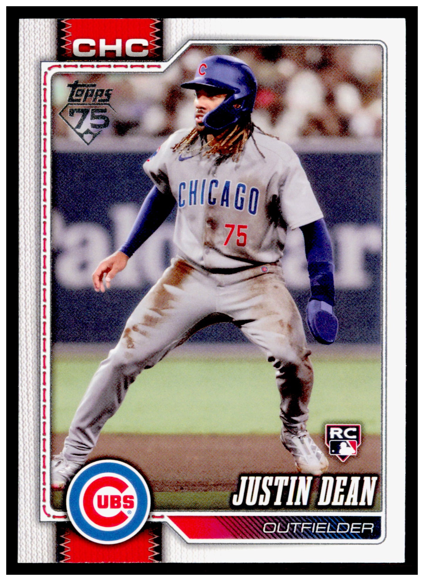 2026 Topps Justin Dean Card Rookie Chicago Cubs