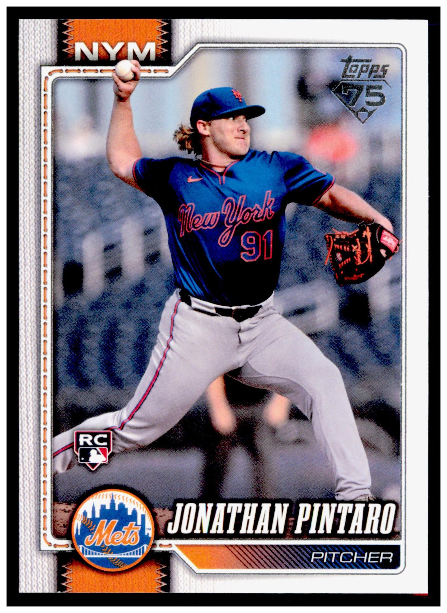 2026 Topps Jonathan Pintaro Card Rookie New York Mets