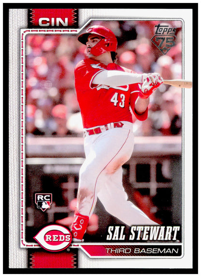 2026 Topps Sal Stewart Card Rookie Cincinnati Reds