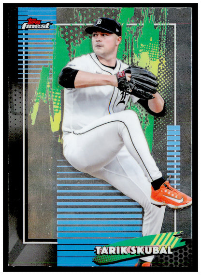 2026 Topps Finest Tarik Skubal Card Detroit Tigers