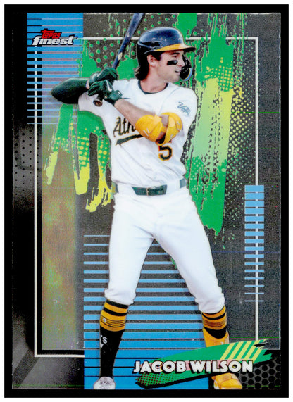 2026  Topps Finest Jacob Wilson Card Athletics