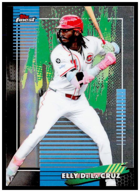 2026 Topps Finest Elly De La Cruz Card Cincinnati Reds