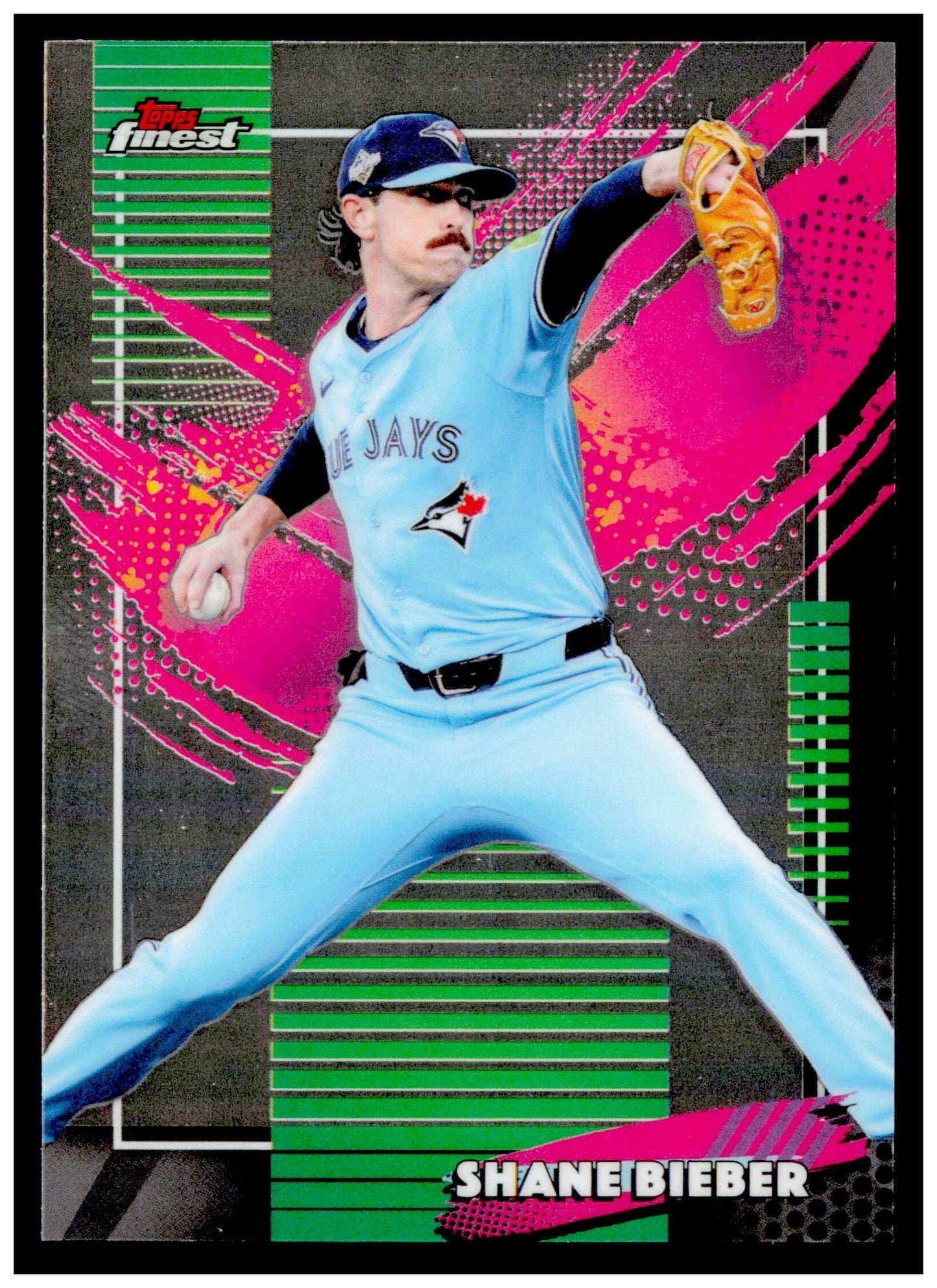 2026 Topps Finest Shane Bieber Card Toronto Blue Jays
