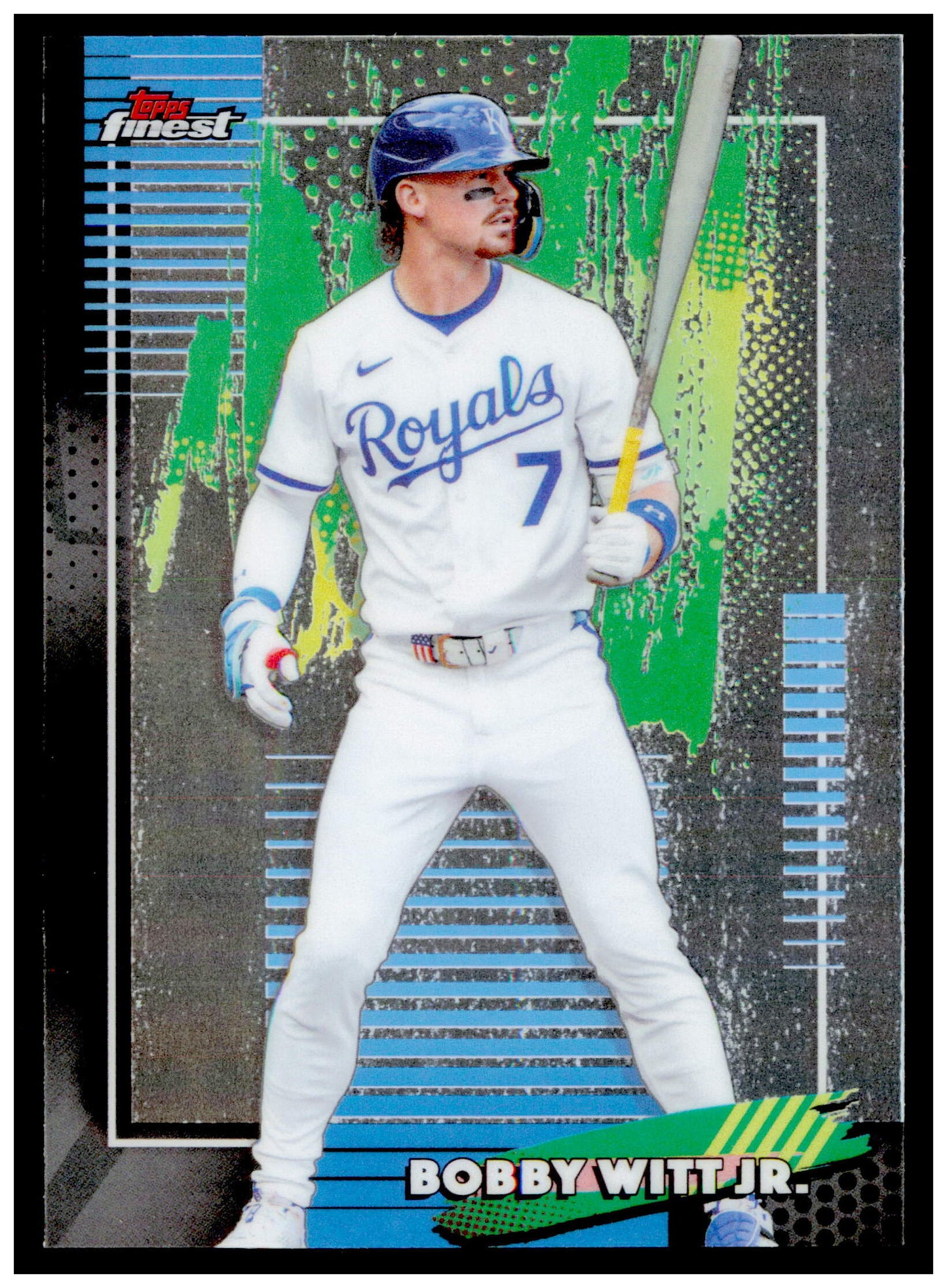 2026 Topps Finest Bobby Witt Jr. Card Kansas City Royals