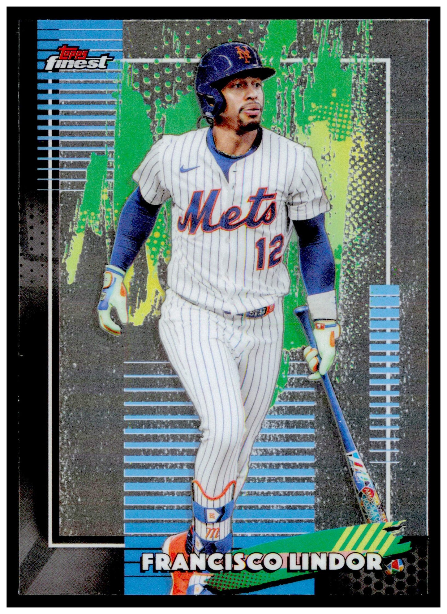 2026 Topps Finest Francisco Lindor Card New York Mets