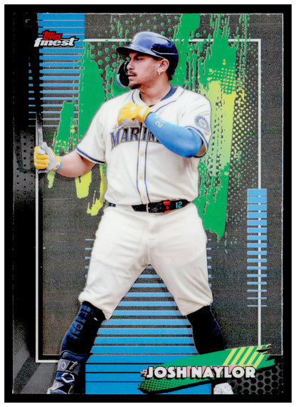 2026 Topps Finest Josh Naylor Card Seattle Mariners