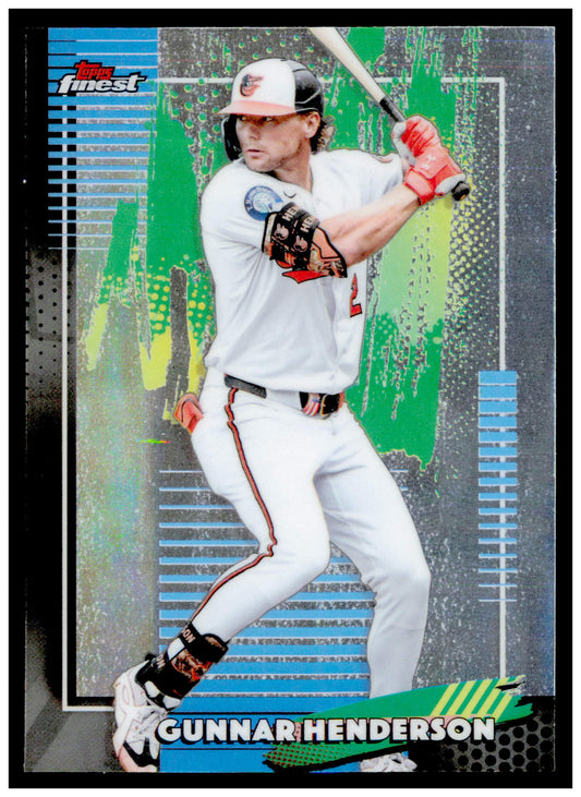2026 Topps Finest Gunnar Henderson Card Baltimore Orioles