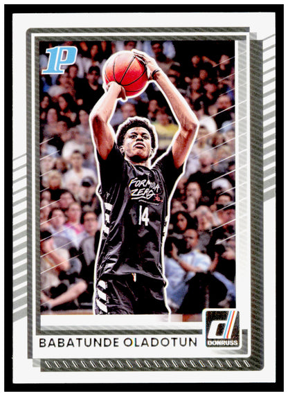 2025-26 Donruss Babatunde Oladotun Card