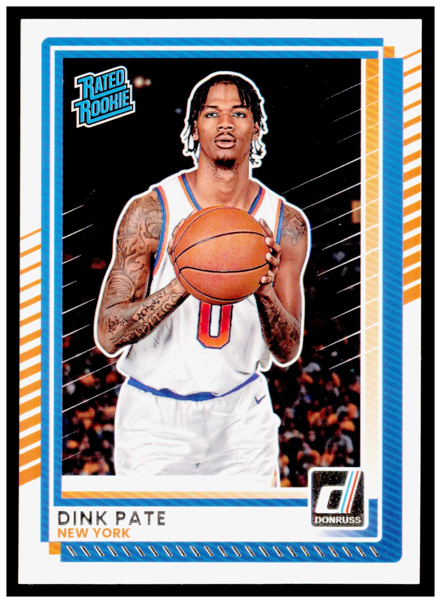 2025-26 Donruss Dink Pate Card New York Knicks