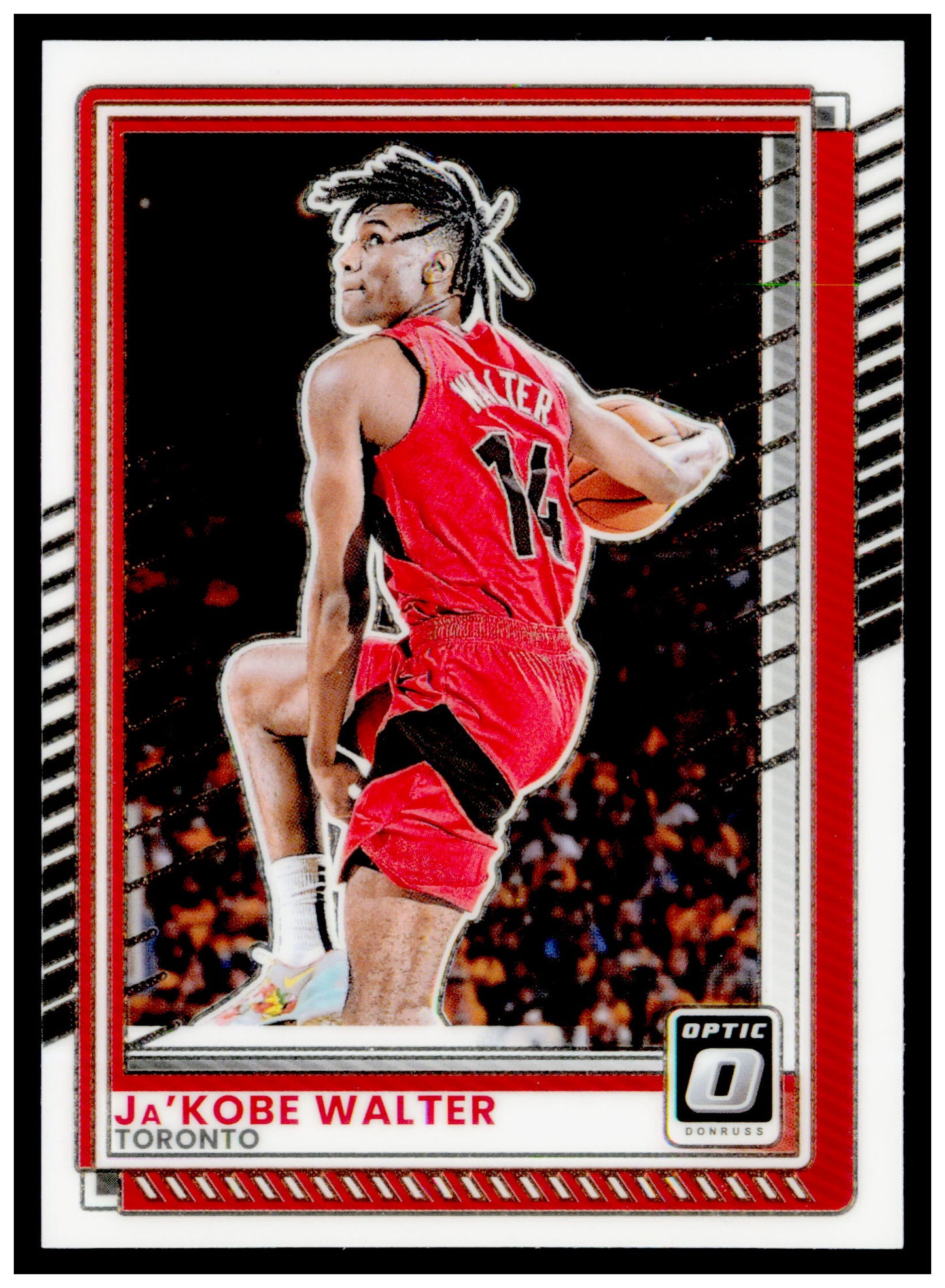 2025-26 Donruss Ja'Kobe Walter Card Toronto Raptors