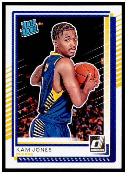 2025-26 Donruss Kam Jones Card Indiana Pacers