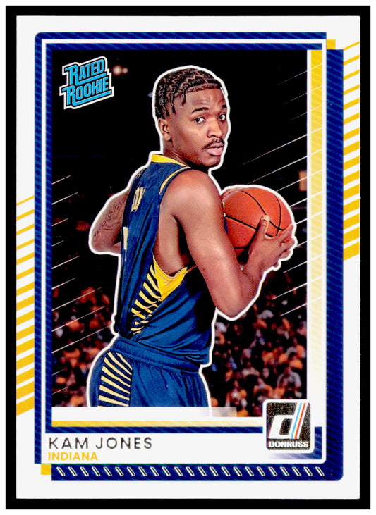 2025-26 Donruss Kam Jones Card Indiana Pacers