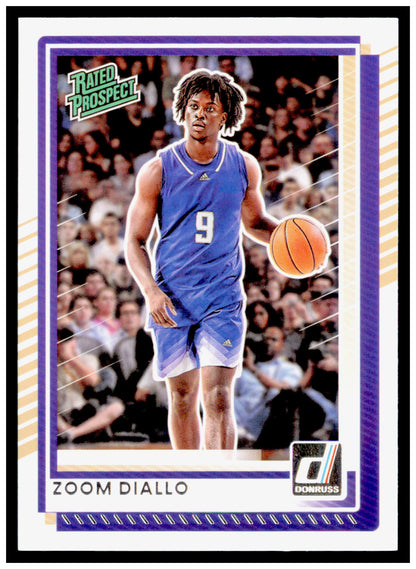 2025-26 Donruss Zoom Diallo Card Washington Huskies