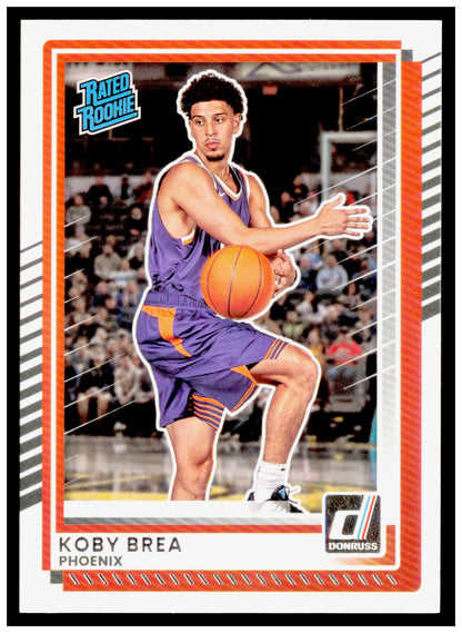 2025-26 Donruss Koby Brea Card Phoenix Suns