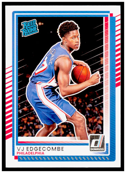 2025-26 Donruss VJ Edgecombe Card Philadelphia 76ers