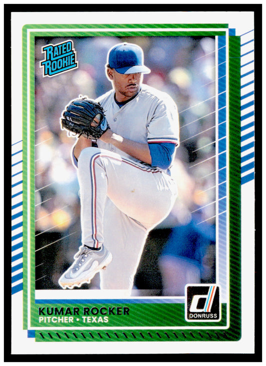 2025 Donruss Kumar Rocker Card Rookie Texas Rangers