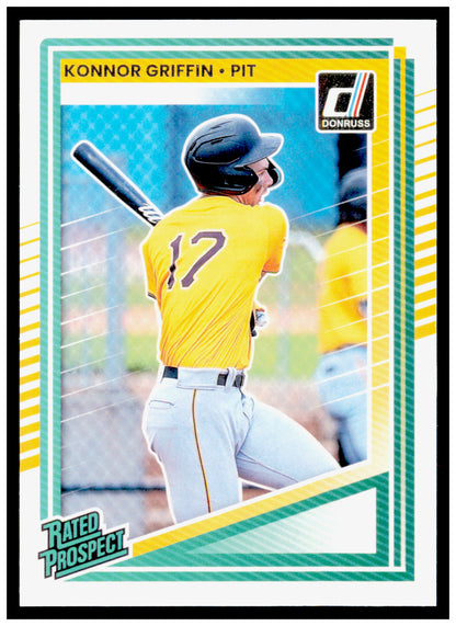 2025 Donruss Konnor Griffin Card Pittsburgh Pirates