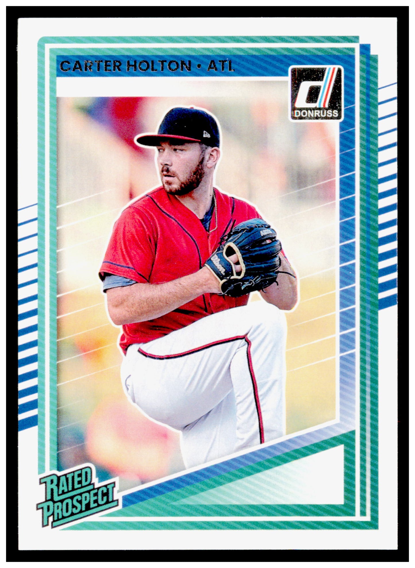 2025 Donruss Carter Holton Card Atlanta Braves