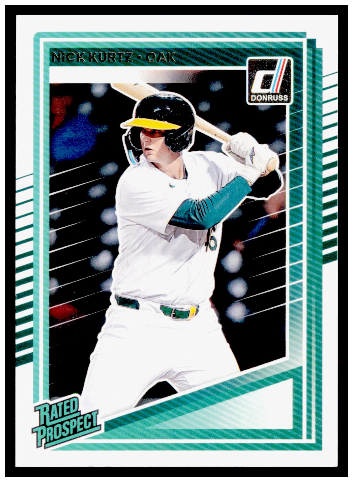 2025 Donruss Nick Kurtz Card Rookie Athletics