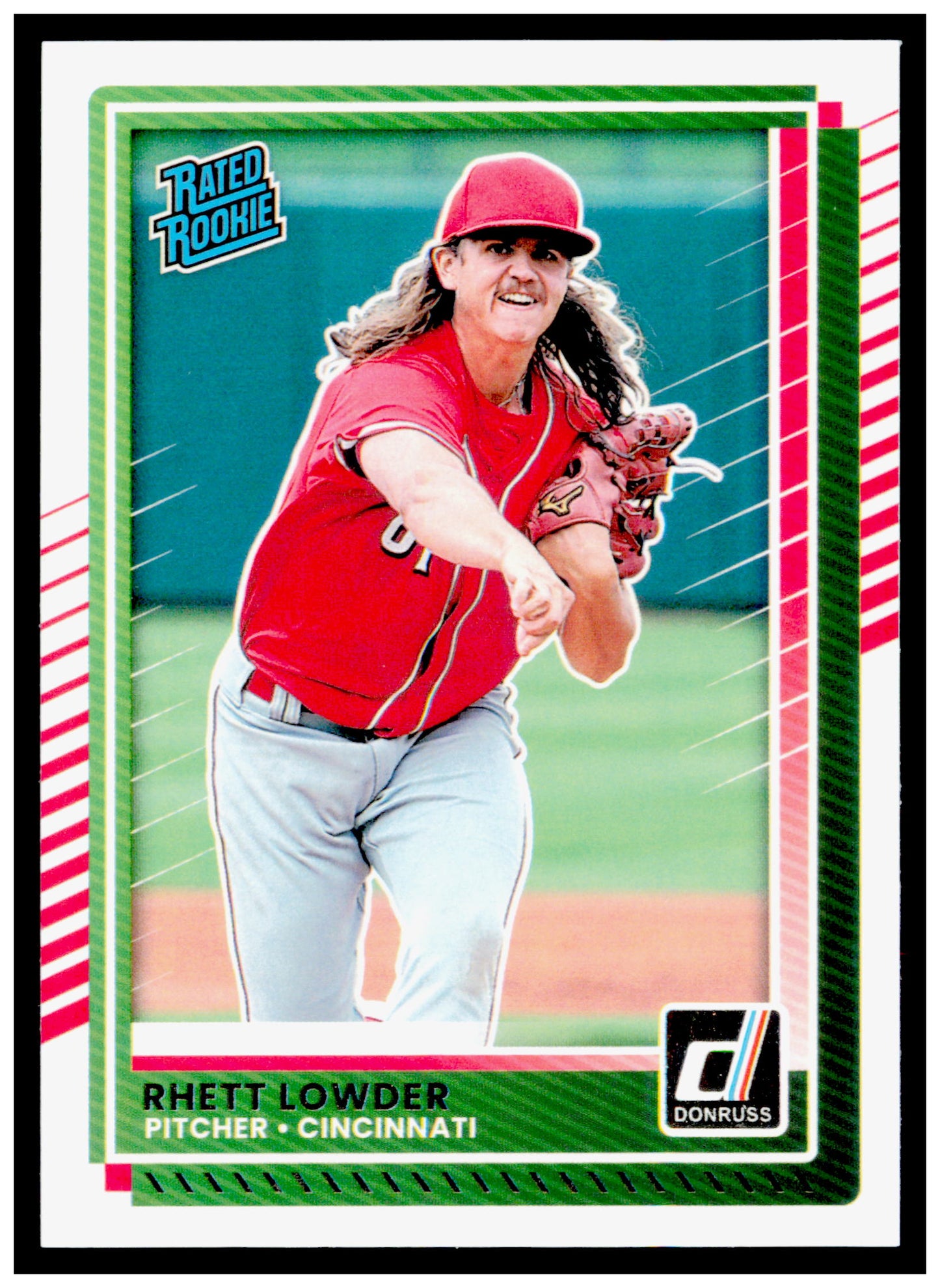 2025 Donruss Rhett Lowder Card Rookie Cincinnati Reds