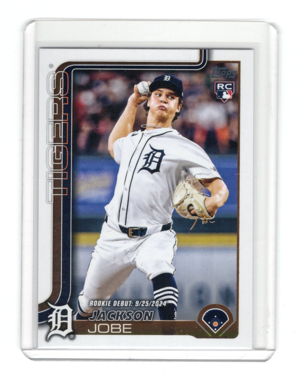 2025 Topps Update Jackson Jobe Card Detroit Tigers