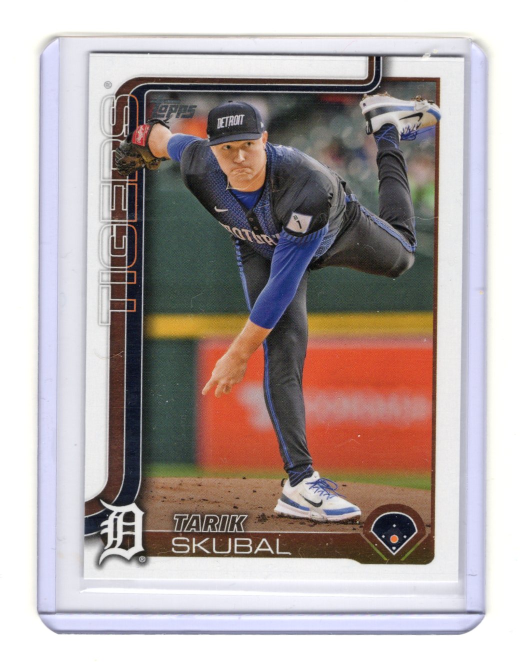 2025 Topps Tarik Skubal Card Detroit Tigers