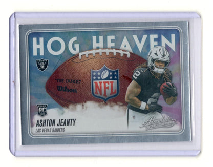 2025 Panini Absolute Ashton Jeanty Card Hog Heaven Las Vegas Raiders