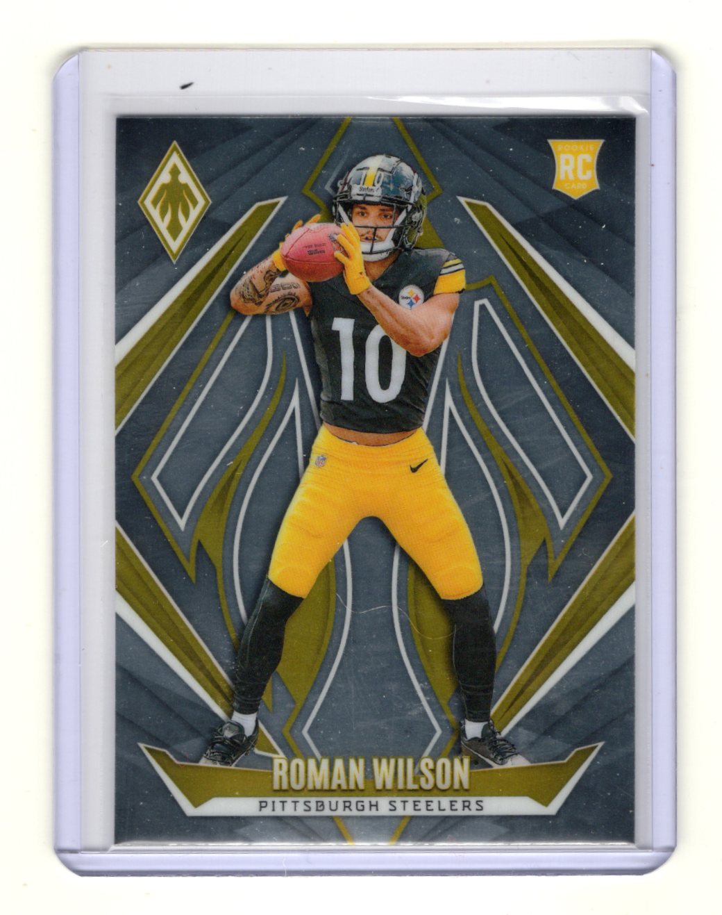2024 Panini Phoenix Roman Wilson Card Rookie Pittsburgh Steelers