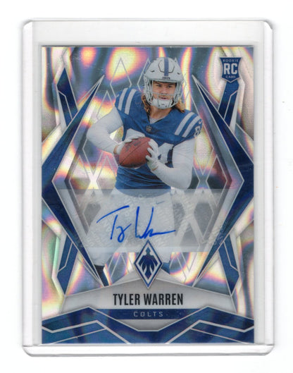 2025 Panini Pheonix Tyler Warren Rookie Autogragh Card