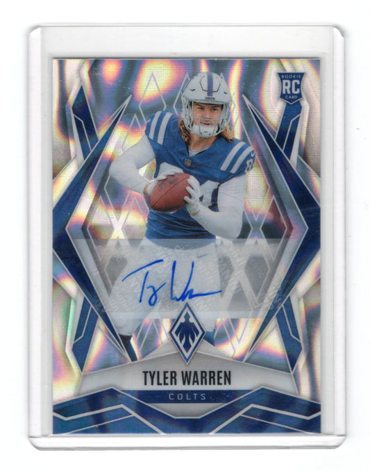 2025 Panini Pheonix Tyler Warren Rookie Autogragh Card