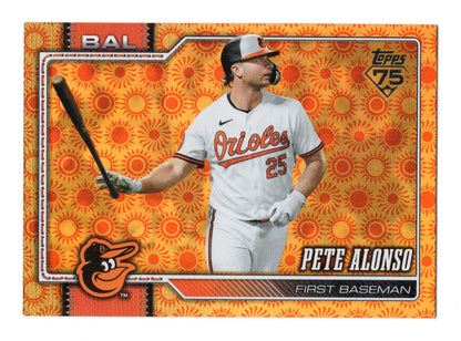 2026 Topps Pete Alonso Card Holiday Baltimore Orioles