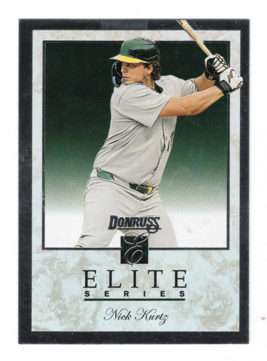 2026 Donruss Nick Kurtz Card Elite Series Athletics