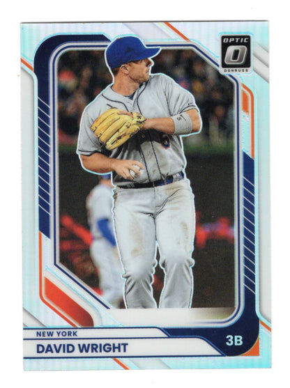 2026 Donruss David Wright Card Optic Holo New York Mets