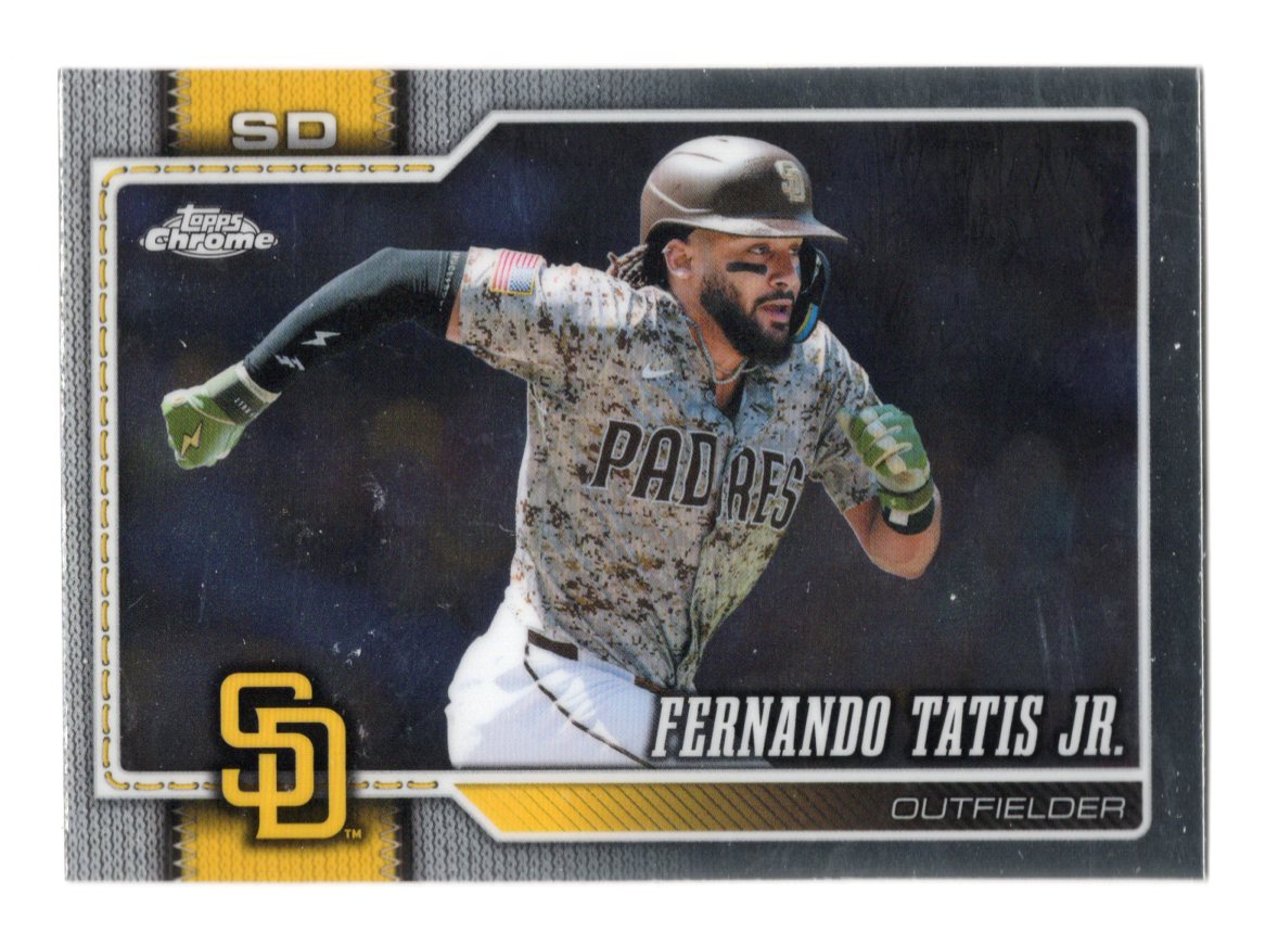 2026 Topps Chrome Fernando Tatis Jr. Card San Diego Padres