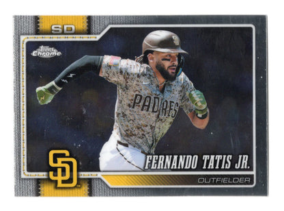 2026 Topps Chrome Fernando Tatis Jr. Card San Diego Padres