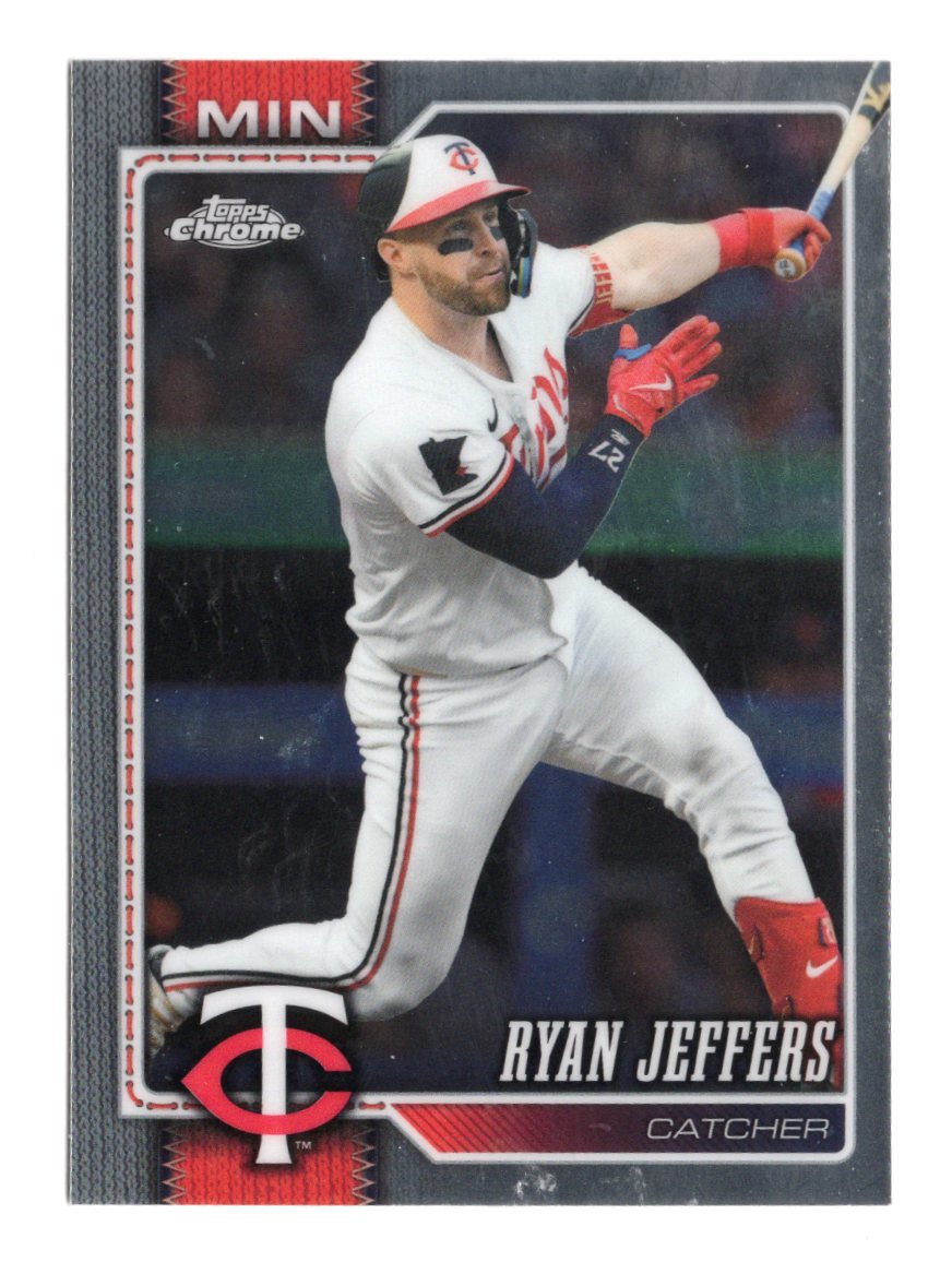 2026 Topps Chrome Ryan Jeffers Card Minnesota Twins