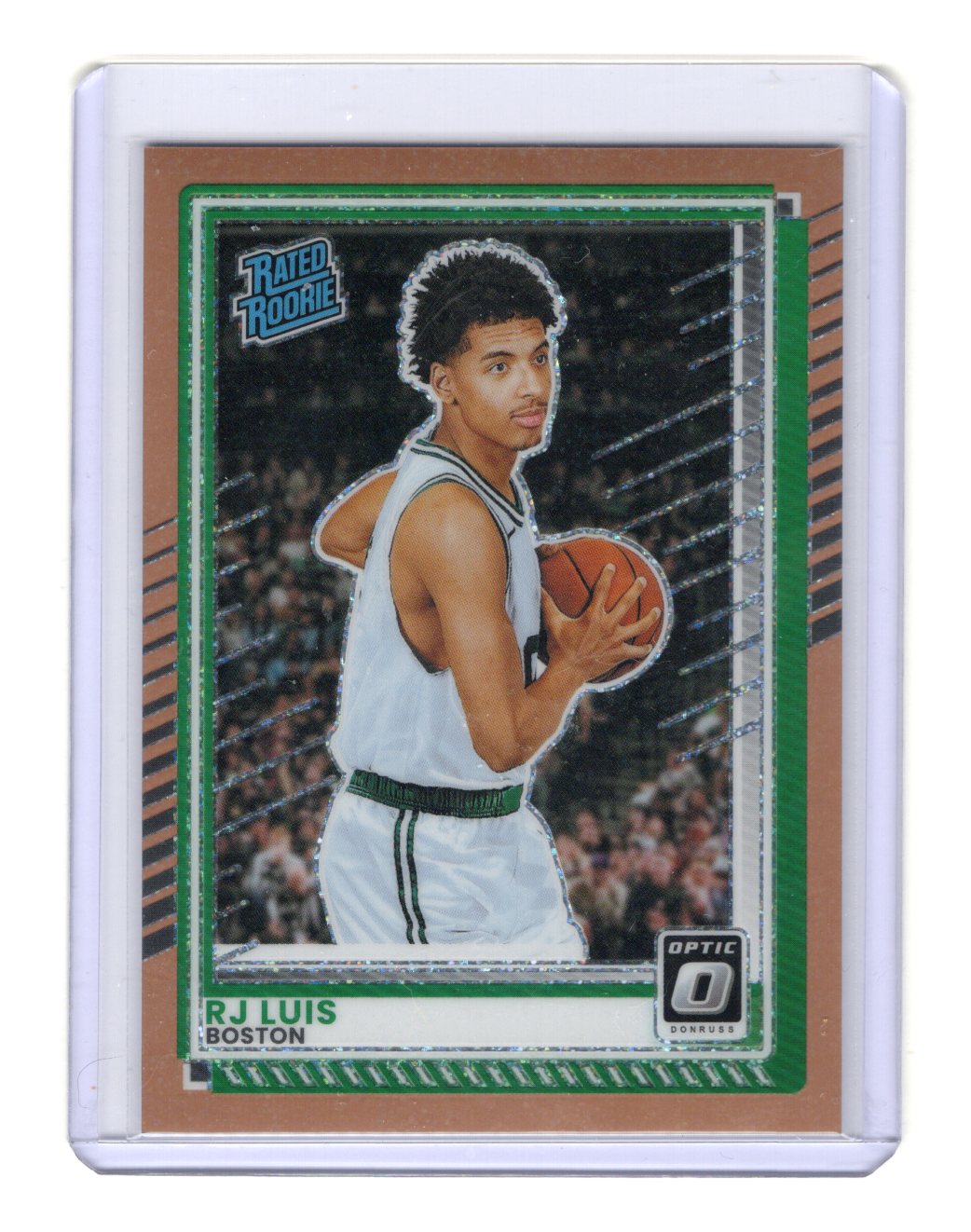 2025-26 Donruss Optic RJ Luis #98 Rated Rookie Copper Glitter /99 St Johns