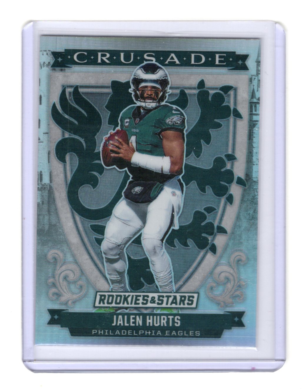 2025 Panini Rookies & Stars Jalen Hurts Card Crusade Silver Philadelphia Eagles