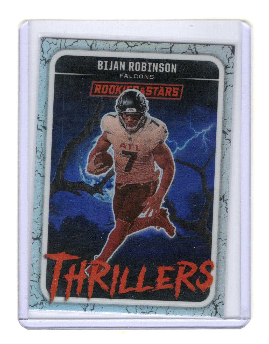 2025 Panini Rookies & Stars Bijan Robinson Thrillers Insert #10 Falcons