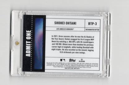 2026 Topps Chrome Shohei Ohtani Card Big Ticket Players Los Angeles Dodgers