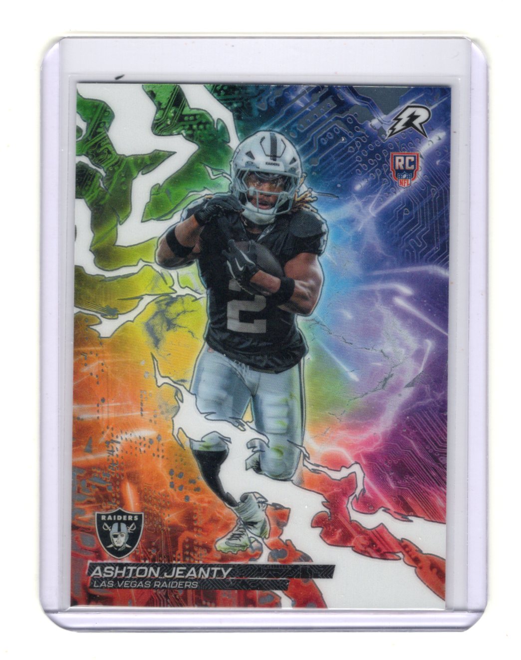 2025 Topps Resurgence Ashton Jeanty Card Circuit Breakers Las Vegas Raiders