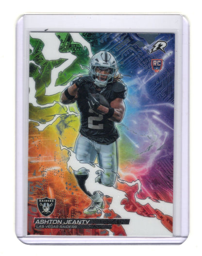 2025 Topps Resurgence Ashton Jeanty Card Circuit Breakers Las Vegas Raiders