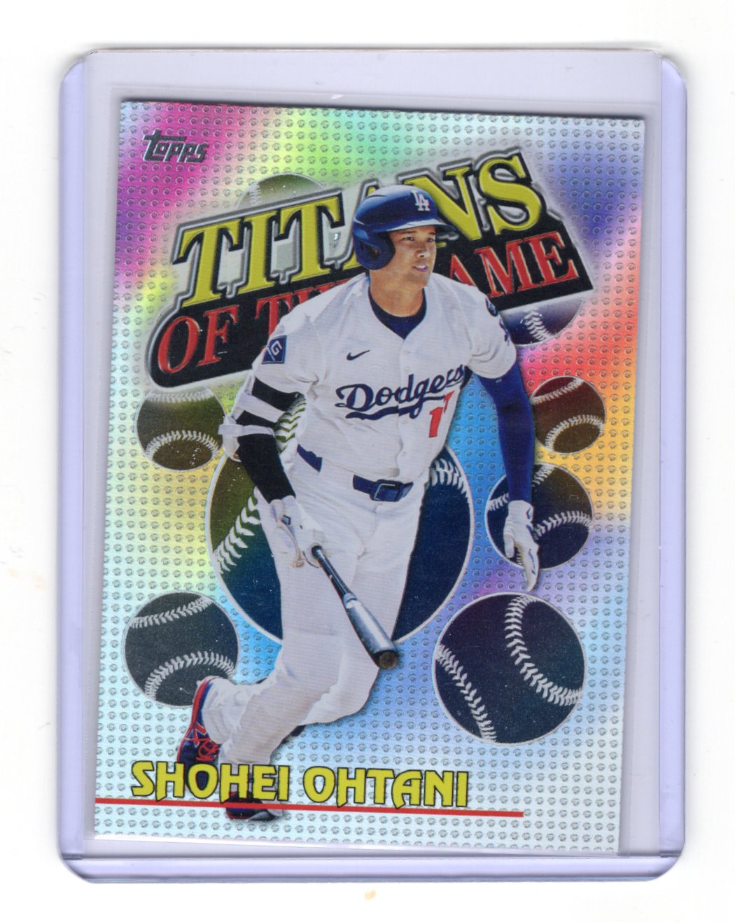 2026 Topps Shohei Ohtani Card Titans of the Game Los Angeles Dodgers
