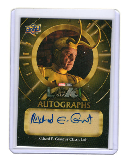 2023 Upper Deck Marvel Loki Richard E. Grant as Classic Loki Autograph Auto
