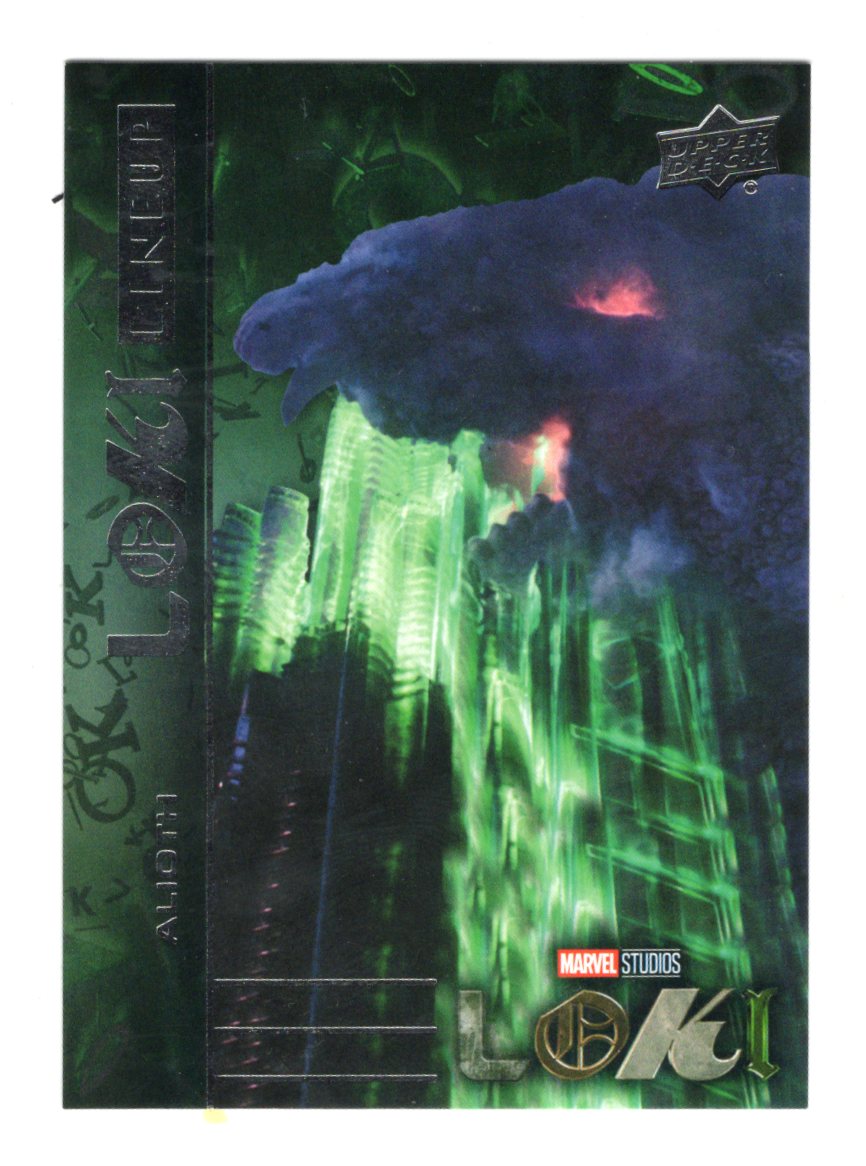 2023 Upper Deck Marvel Loki Season 1 Alioth Card Loki Lineup