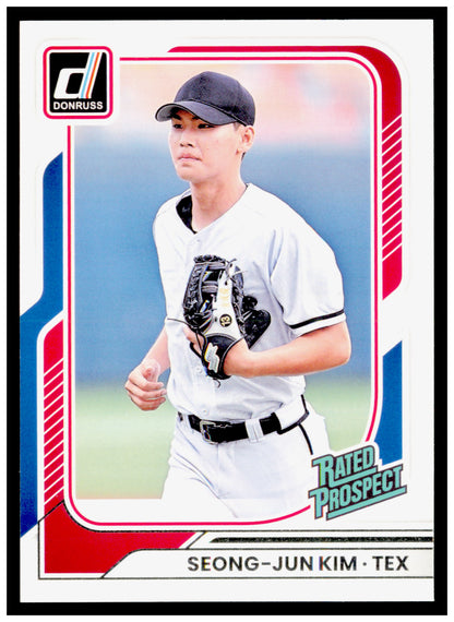 2026 Donruss Seong-Jun Kim Card Texas Rangers