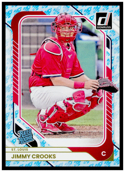 2026 Donruss Jimmy Crooks Card Rockets Rookie St. Louis Cardinals