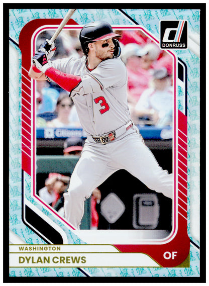 2026 Donruss Dylan Crews Card Liberty Washington Nationals