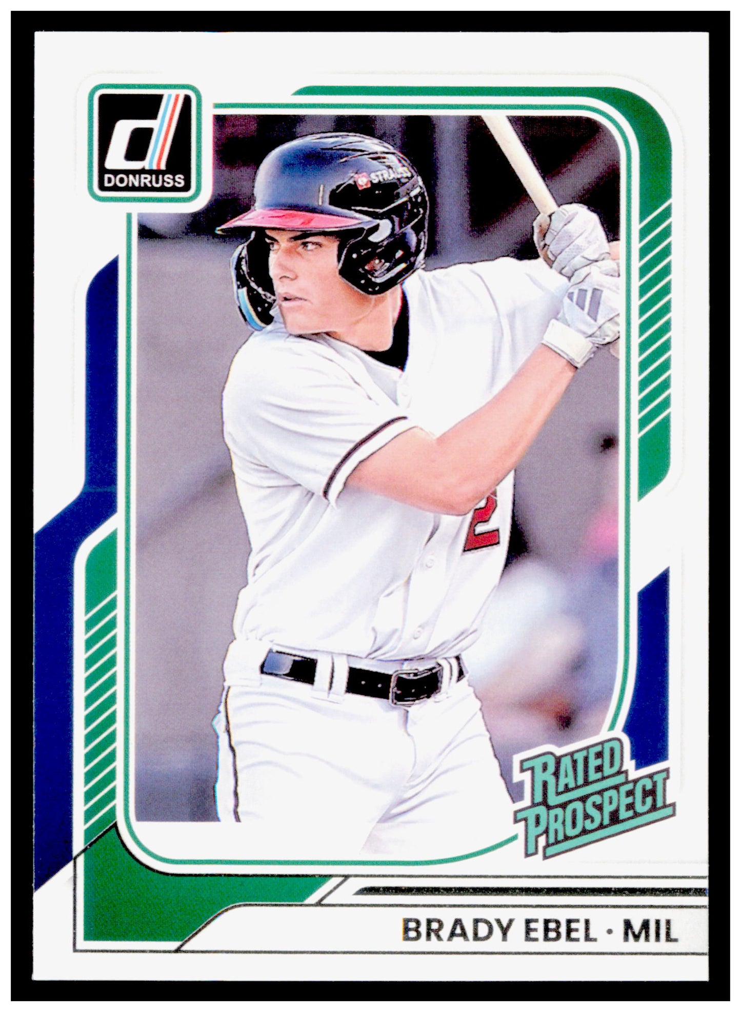 2026 Donruss Brady Ebel Card Milwaukee Brewers