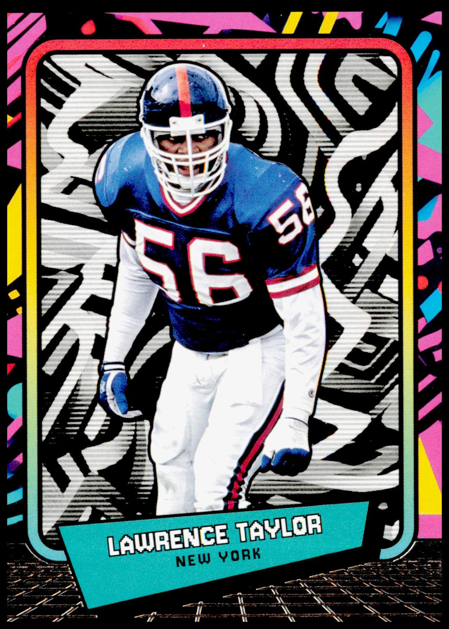 2026 Panini Decades 90s Pop Culture Lawrence Taylor Card New York Giants